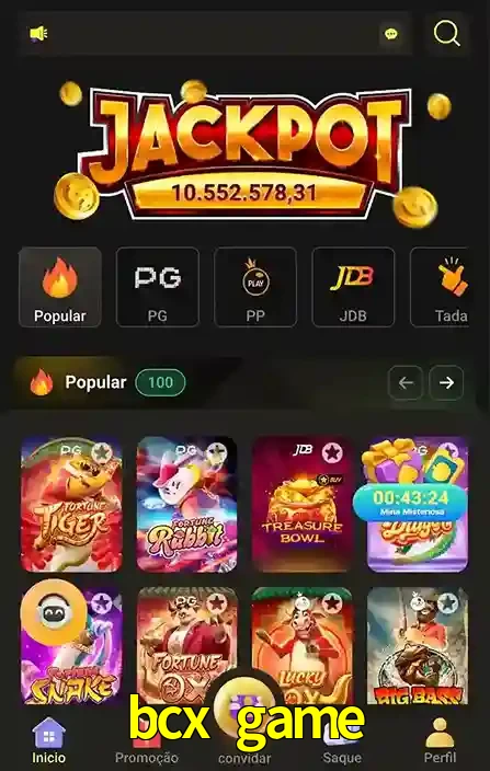 Promoções Especiais no bcx game App